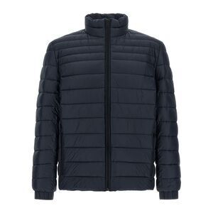 Hugo Boss Blue Polyamide Full-Length Men's Jacket